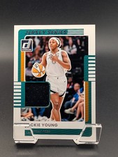 2025 WNBA Donruss Basketball #64  Jackie Young Patch Jersey Series