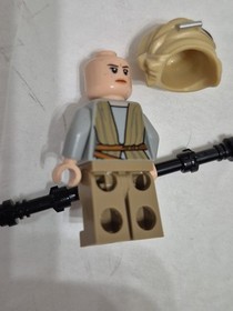 Lego Star Wars Rey Minifigure sw0677. from set 75099. no hair piece