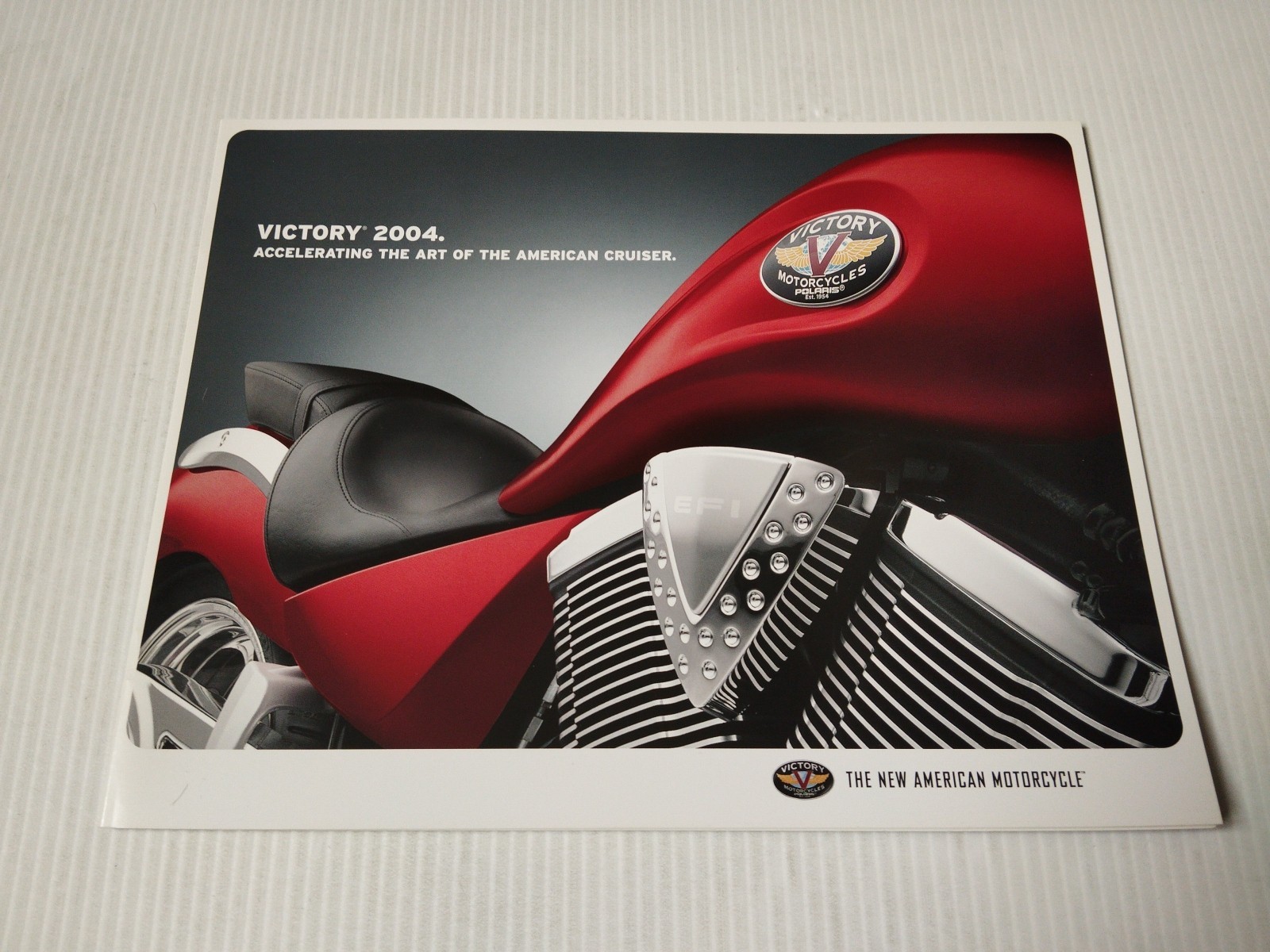 Brochure de collection Victory Motorcycle 2004 catalogue original papier glacé