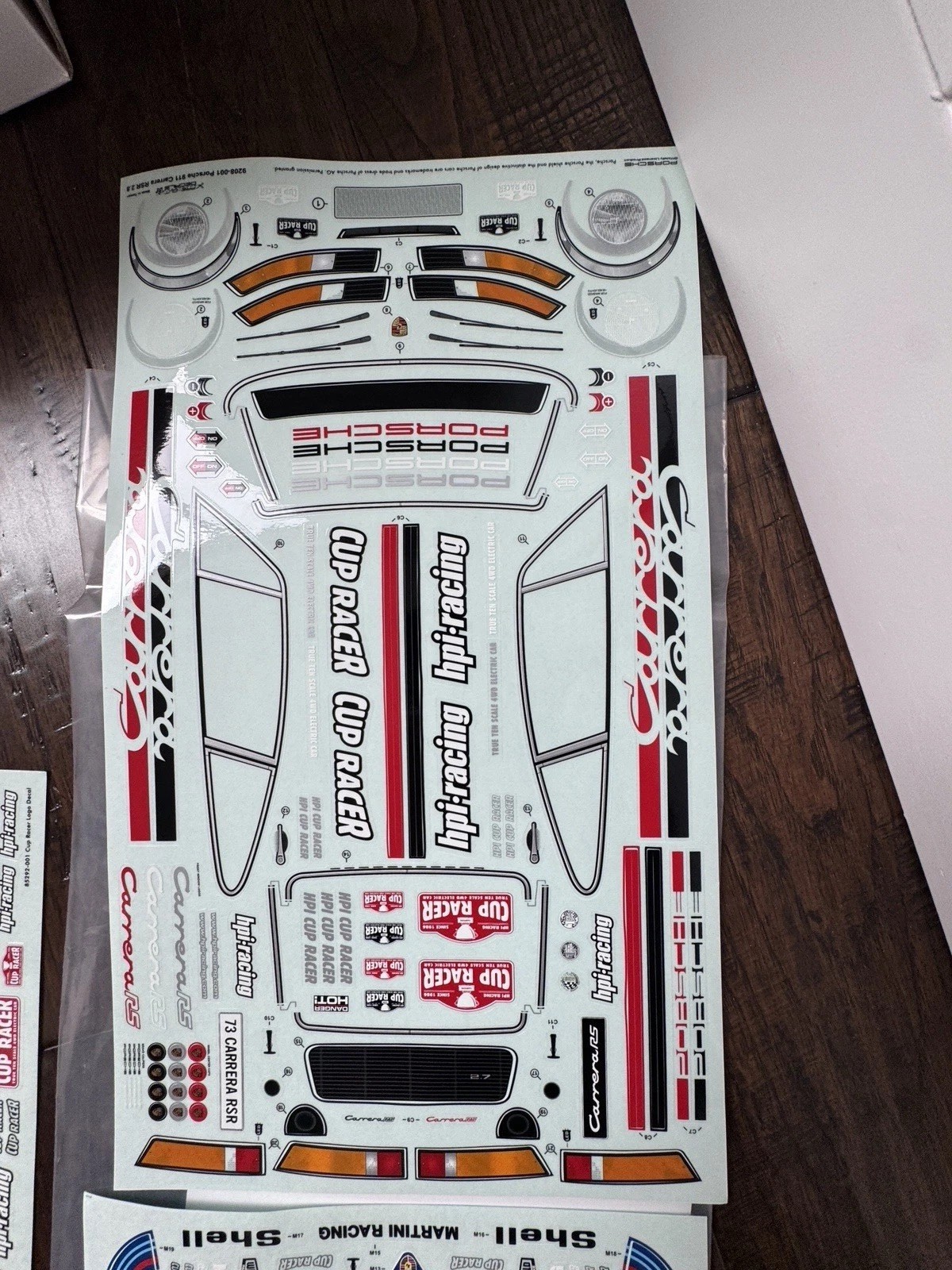 1/10 HPI Racing - RC Cup Racer Porsche 911 Carrera RSR 2.8 -Rare 2009 -never run