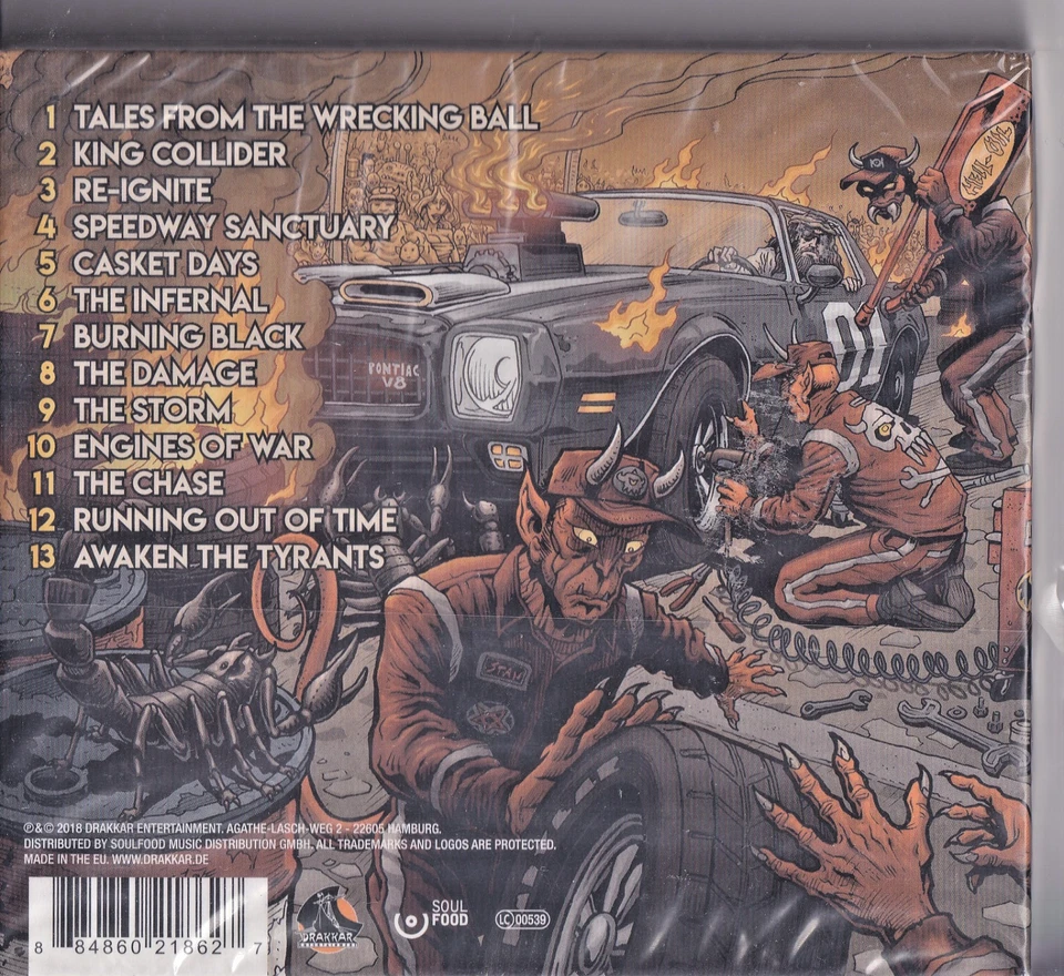 MOTORJESUS - RACE TO RESURRECTION LTD EDITION DIGIPAK CD OVP (LOST SANCTUARY) - Bild 2 von 2