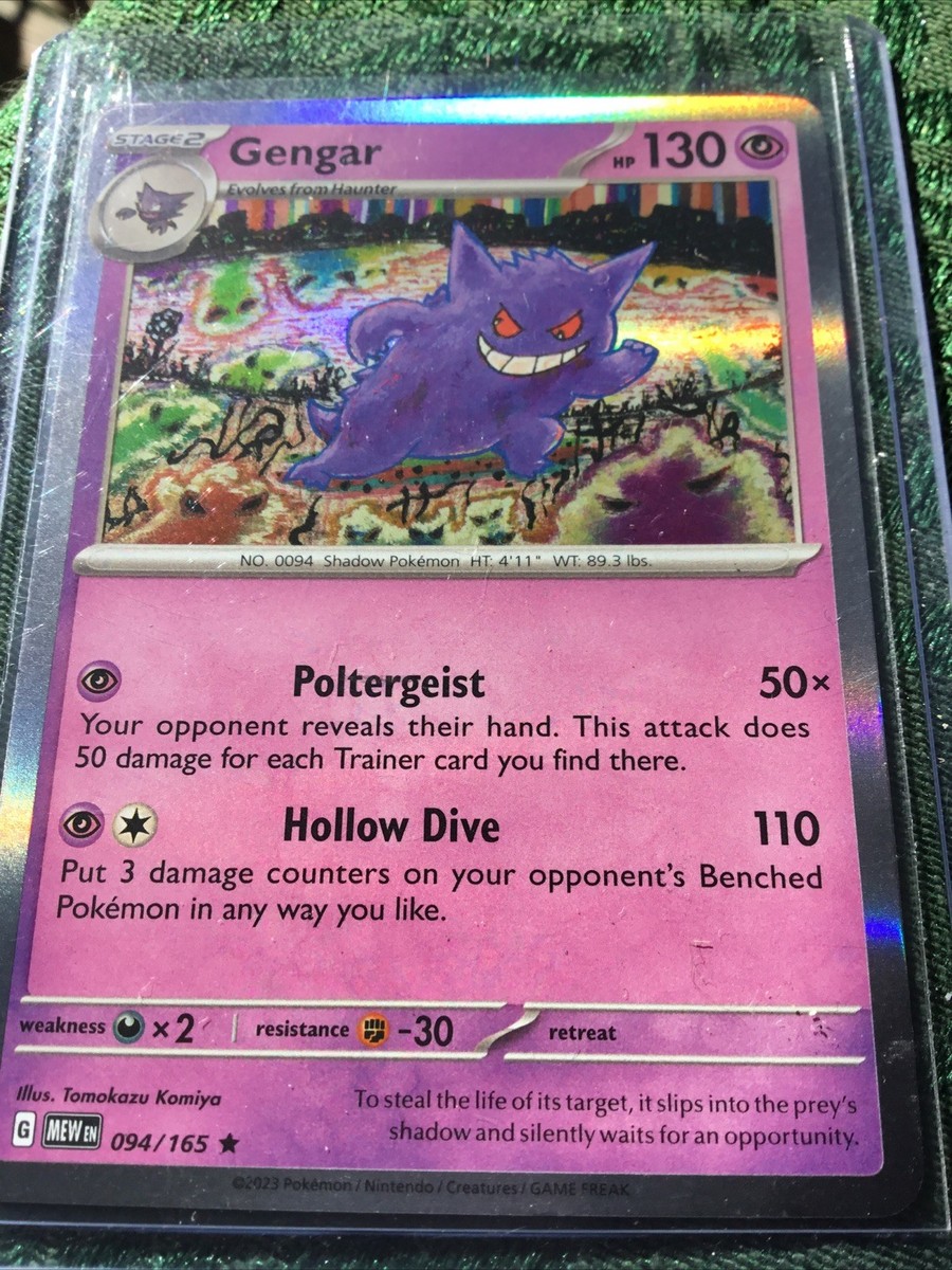 Gengar Silver Holo | eBay