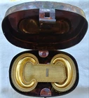 New ListingCIVIL WAR ERA LIEUTENANTS EPAULETTES BY HORSTMANN BROS. IN ORIGINAL STORAGE TIN