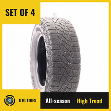 Set Of 4 Used Lt 27565r18 Goodyear Wrangler Territory Mt - 10-11.532 Set Of 4 Used Lt 27565r18 Goodyear Wrangler Territory Mt - 10-11.532