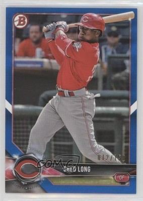 2018 Bowman Draft Blue 12/150 Shed Long #BD-120 4ns