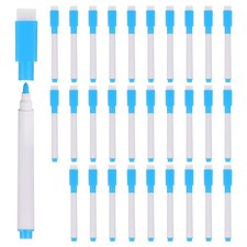 30 Pcs Dry Erase Marker Pens, for Office/Home/Meeting Room White 