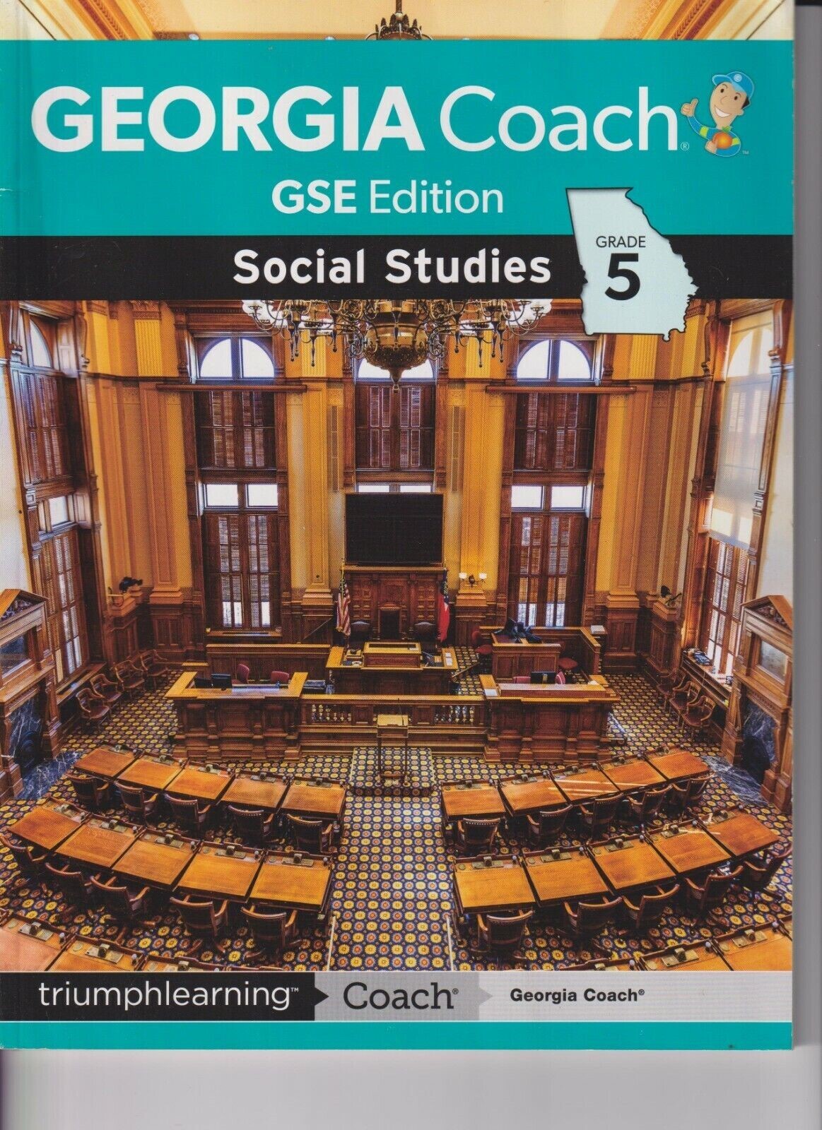 Georgia Coach #585GASE GSE Ed Grade 5 Social Studies Workbook ...