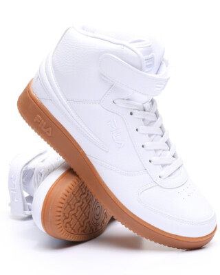 NEW FILA MEN's Sz 10 WHITE GUM HIGH TOPS Grant Hill 33 gh2 gh3