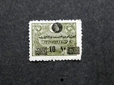 Turkey - 1919 Sultan Mehmed VI Coronation Anniversary Overprint, Mint NH