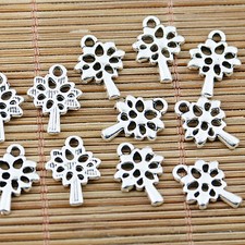30pcs Tibetan Silver Coconut Tree Charms Ef1619 for sale online | eBay