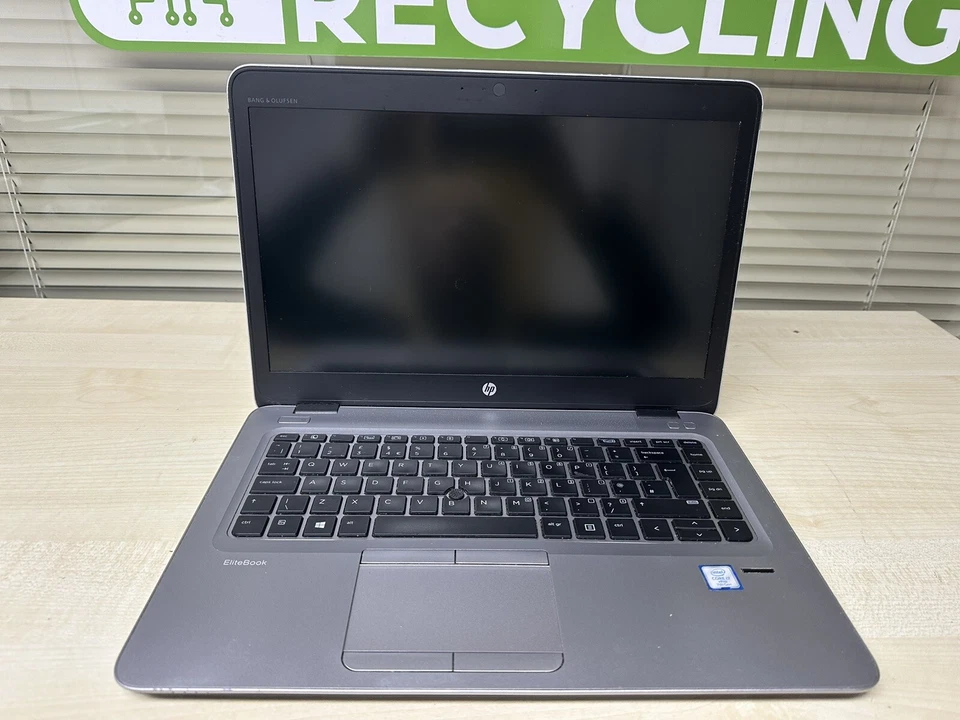 HP EliteBook 840 G4 Core i7-7600U 8GB Ram 256GB SSD Win 10 Laptop NO Battery - Image 4 of 4