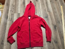 SCOUT + RO Hoodie, Boy's Size 8, Red, Full Zip, Long Sleeve