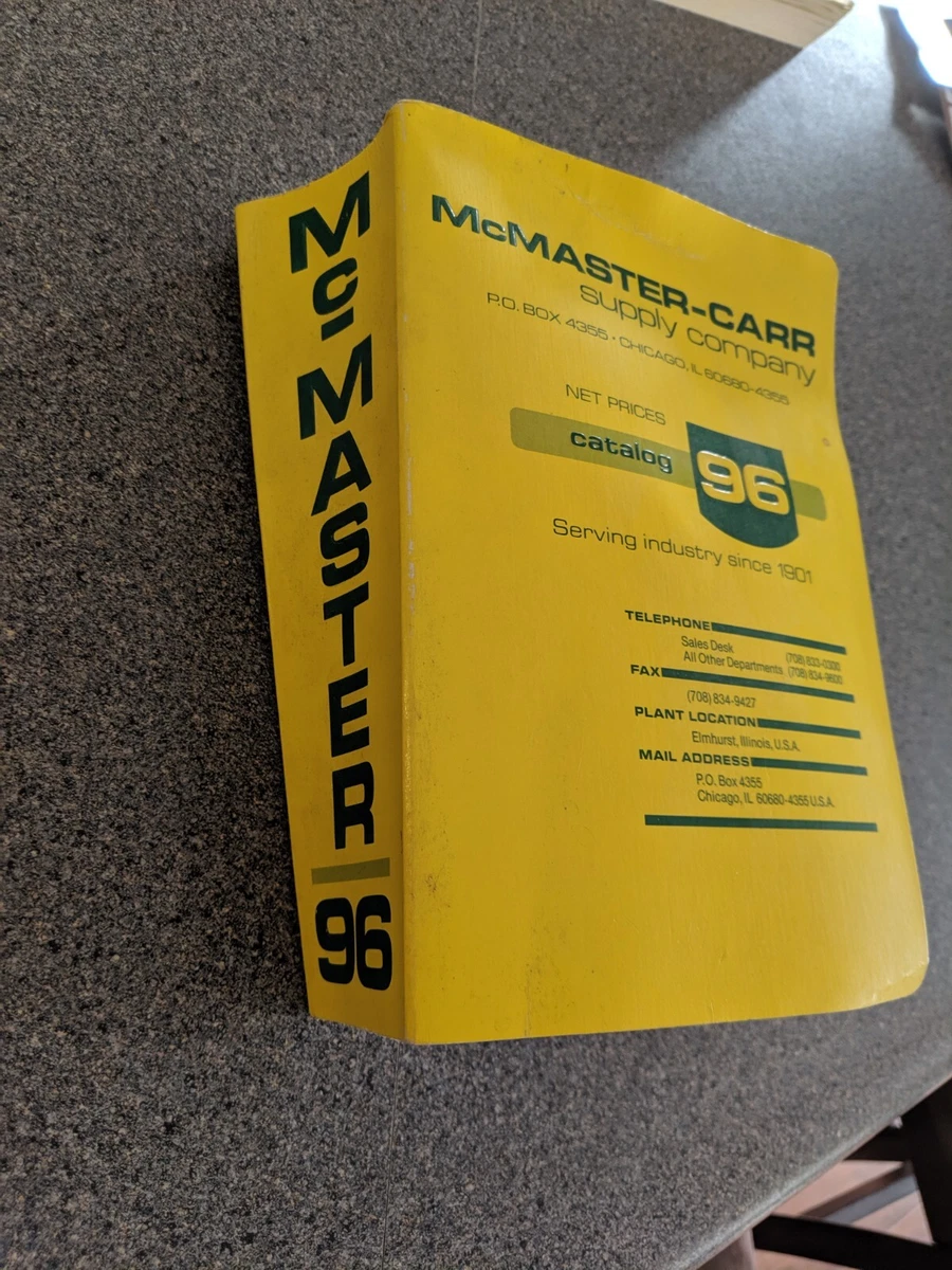 Mcmaster Carr Parts Catalog
