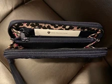 NWT Vera Bradley RFID Grab and Go Wristlet in Classic Navy