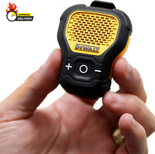 Wearable Bluetooth Speaker Updated Version , Clip-On Wireless Jobsite Pro Water