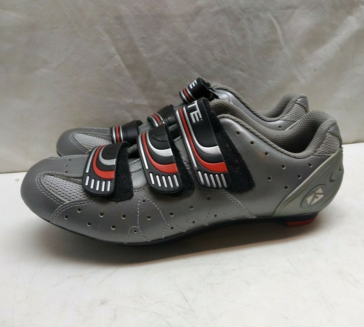 Forte CR320 Gray MTB Mountain Biking Indoor Cycling Shoes - NWT- Men’s 8.5 Forte CR320 Gray Red Hook Loop Mountain Biking Cleat Cycling  main image 3