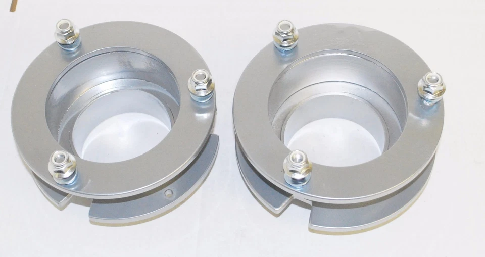 94-13 Dodge Ram 1500 2500 3500 4x4 4x4 2" Elevación Delantera Acero Nivelación Kit Plateado Foto 4 de 4