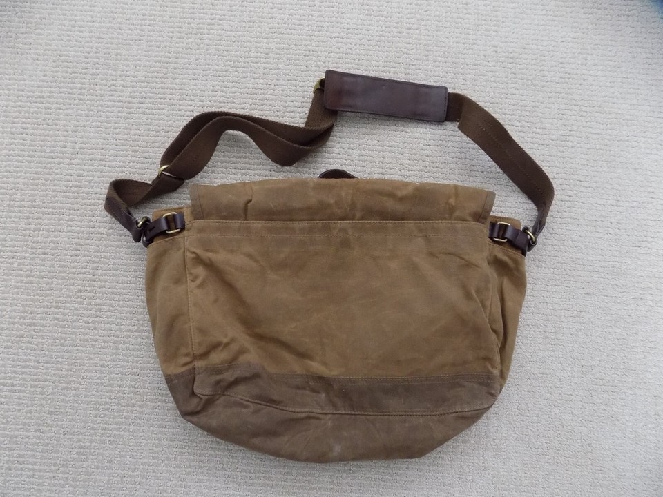 NEW NWT J. CREW MENS ABINGDON BRIEFCASE MESSENGER LAPTOP BAG BROWN