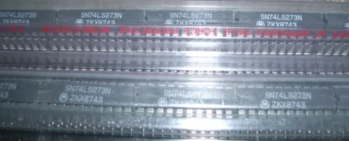 1980's Neuf Tube 18 X SN74LS273N Puce Ic Dil 20 Motorola Octal Type D Flip Tong