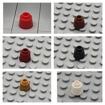 LEGO  4x Kuppel Kegel Cone Brick 1x1x 2/3 85975  - versch. Farben