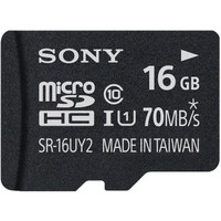 Sony 16gb Micro Sd Sdhc Class 10 70mb/s Memory Flash Card Sr16uy2a/tq Sony 16gb Micro Sd Sdhc Class 10 70mb/s Memory Flash Card Sr16uy2a/tq