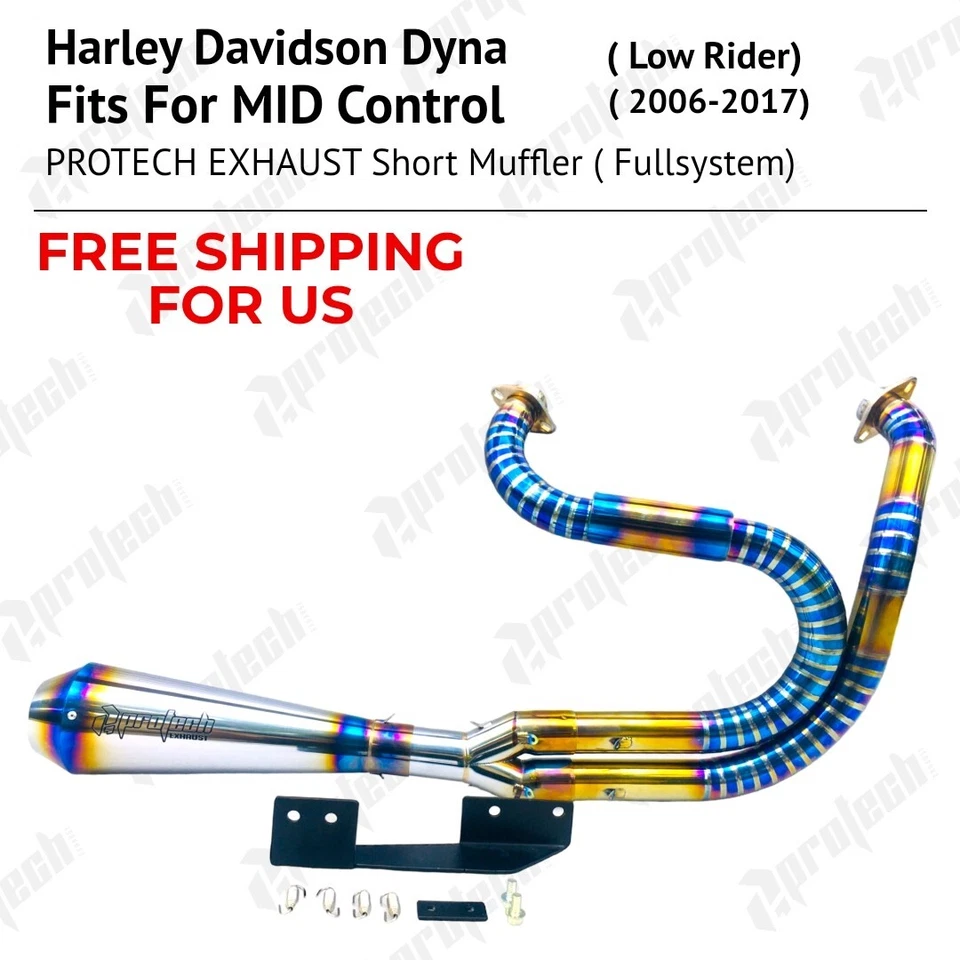 exhaust 2017 Harley-Davidson Dyna Low Rider FXDL — 第 3/4 张图片