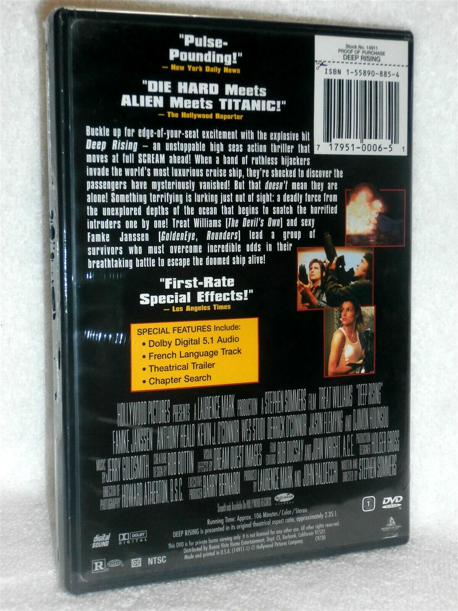 Buy Deep Rising (DVD, 1998) online | eBay