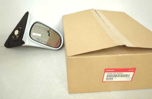 New OEM Genuine Honda Door Mirror 1996-2000 Civic 2 door Power Frost White NH538
