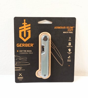 Gerber Armbar Slim Cut Multi-Tool Knife Color: Green
