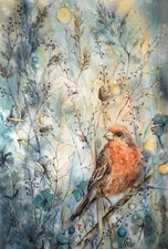 Original Painting Birds Wall Art