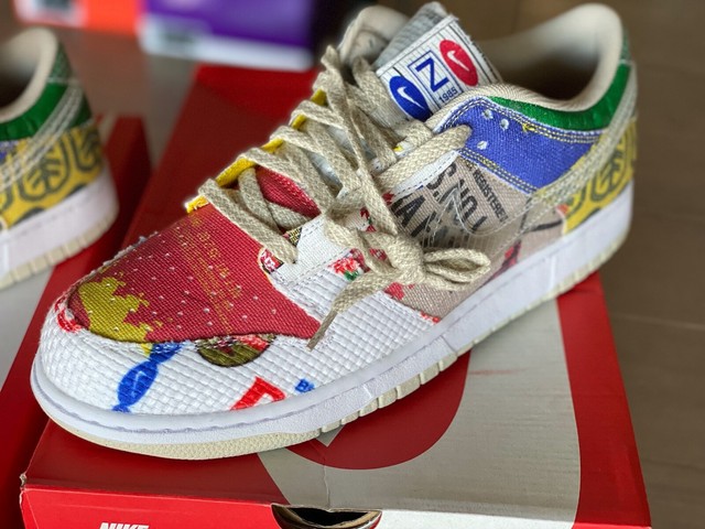 nike dunk low sp multicolor