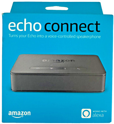 Amazon Echo Connect Speakerphone Alexa Voice Command Control Home Device Tech