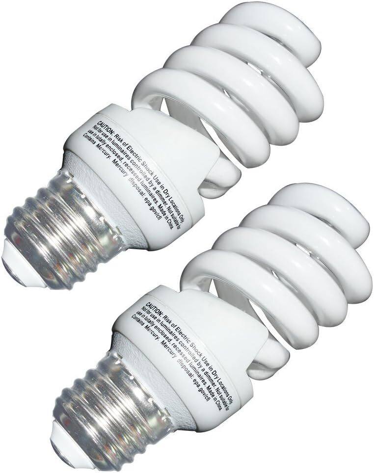 13 Watt CFL Light Bulb (60 Watt) Soft White 2 Count (Pack of