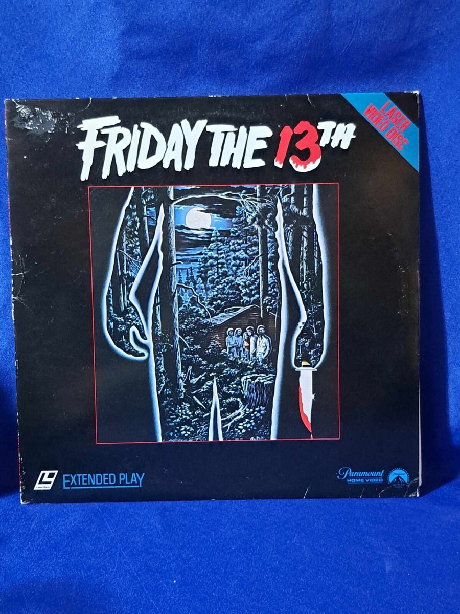 Friday The 13th Laserdisc / Videodisc Vintage 1980 Extended