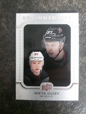 2019-20 Upper Deck UD Portraits Rookies Nikita Gusev RC Card# P-82