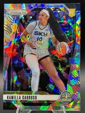 2024 Panini Prizm WNBA - Kamilla Cardoso Cracked Ice RC - Chicago Sky #93