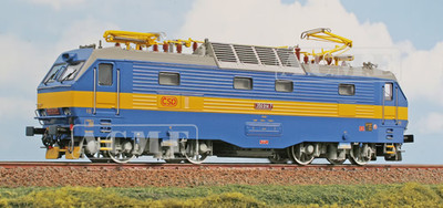 Acme 60334 ČSD Elektrolokomotive 350 014-7. Blaue Lackierung Mit Gelbem Streifen
