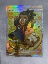 Hau Full Art Ultra Rare 144/145 Sun & Moon Guardians Rising on eBay
