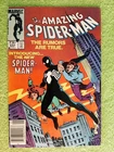 AMAZING SPIDER-MAN #252 FN-VF CANADIAN VARIANT small foxing black costume RD8839