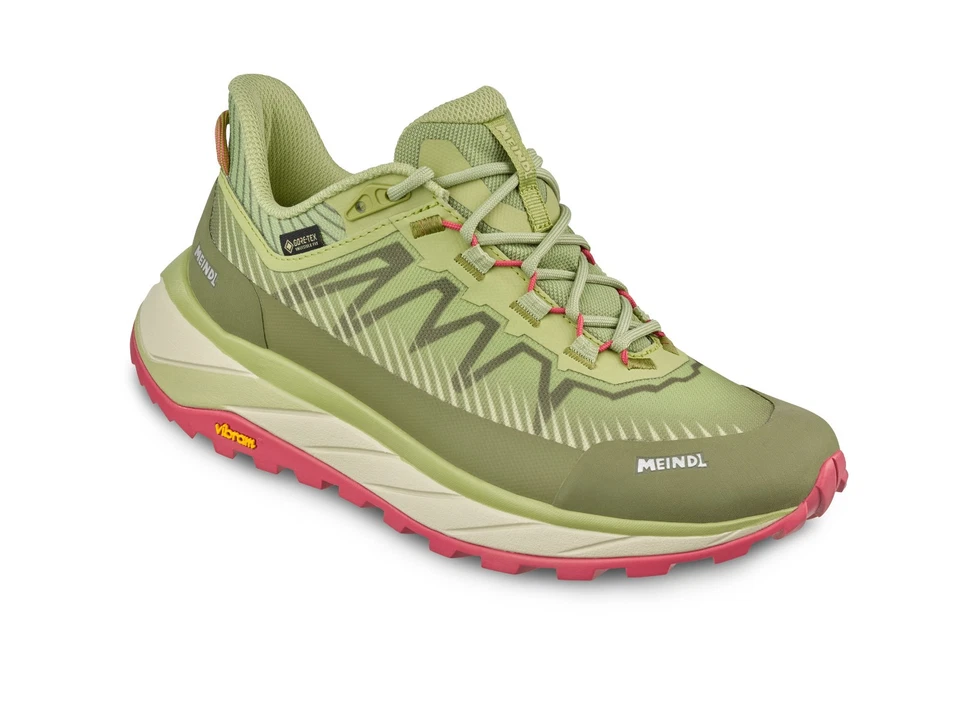 Meindl Damen Sportschuhe Wanderschuhe Halbschuhe Freizeitschuhe TEX grün 47850 - Bild 1 von 1