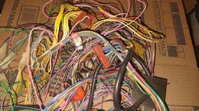 sega afterburner arcade pcb wires #137