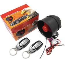Universal 12V Auto Car Alarm Keyless Entry System with Remote Control Siren