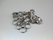 Oetiker 8.0mm Beverage Clamps. Bag of 100.