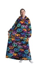 Blanket Hoodie Long,Extra Long Wearable Blanket Oversized Hoodie Blanket Hood...