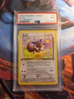 PSA 9 Mint 1st Edition 2000 Eevee #51 Jungle ENGLISH! Pokémon WOW LOOK FAST