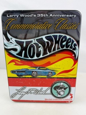 Hot Wheels Larry Wood's 35th Anniversary Box Set of 10 Cars 1:64