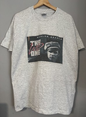 Vintage 80s 90s Marlon Brando The Wild One TShirt Men s Large Movie Promo