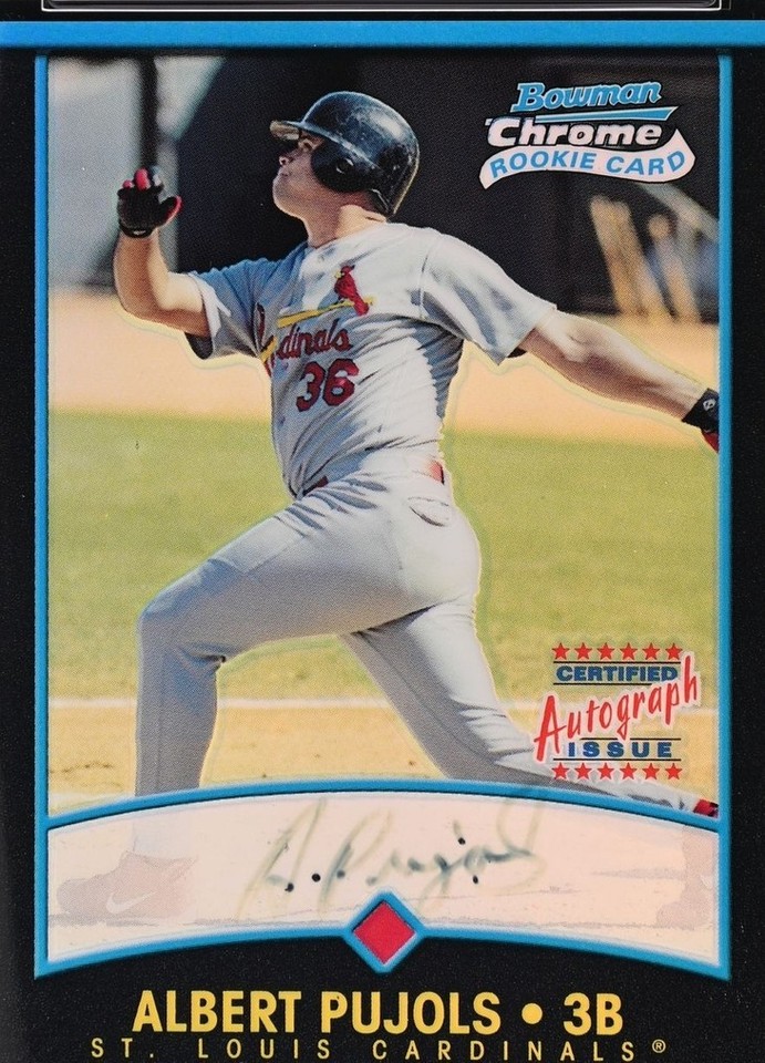 2001 Bowman Chrome - Albert Pujols #340 for sale | eBay