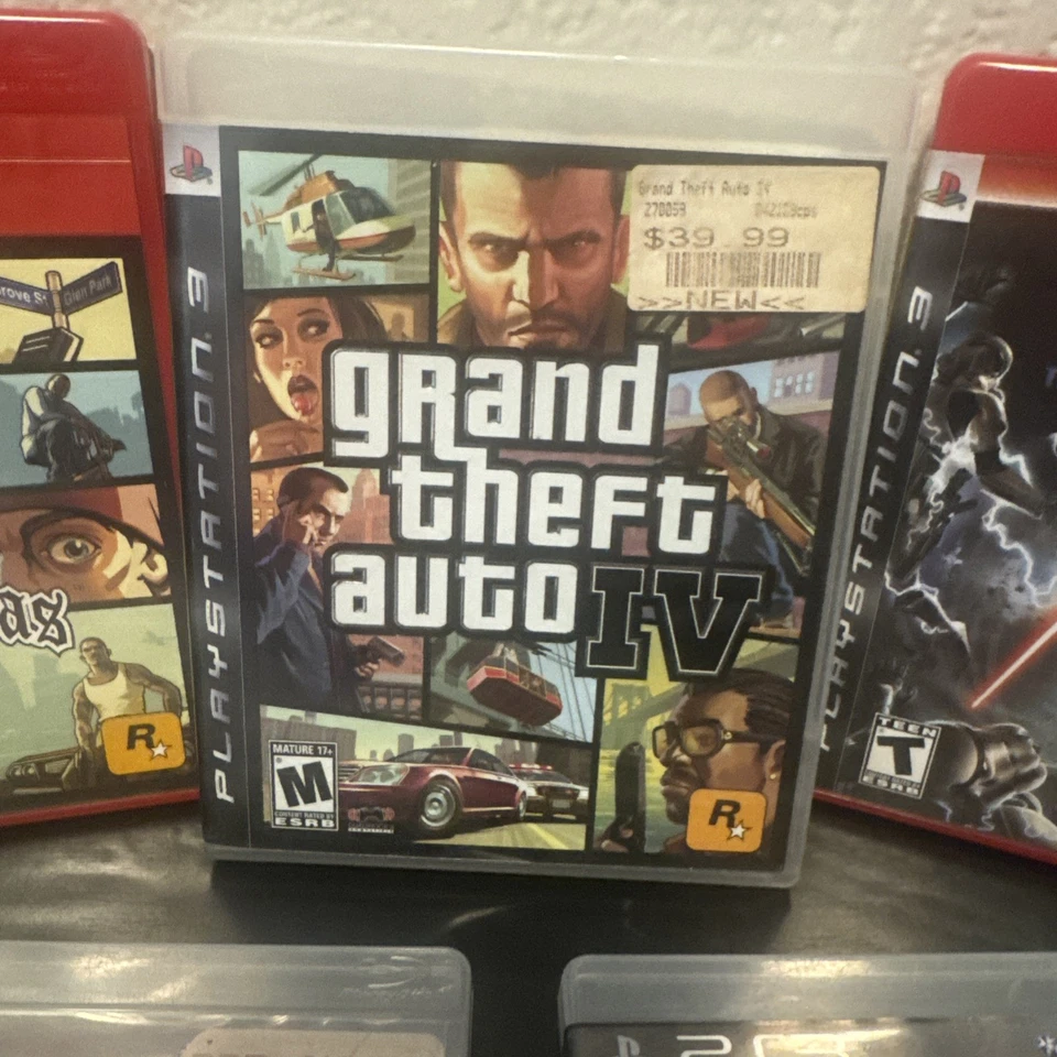 5 PS3 Game LOT Star Wars Grand Theft Audo GTA INJUSTICE Lego Marvel - Image 3 of 4