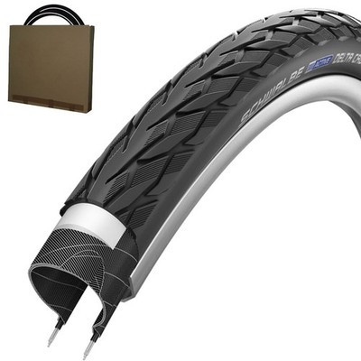 Schwalbe Fahrrad Reifen Delta Cruiser Plus 26'' 28'' Pannenschutz Level 5  Reflex